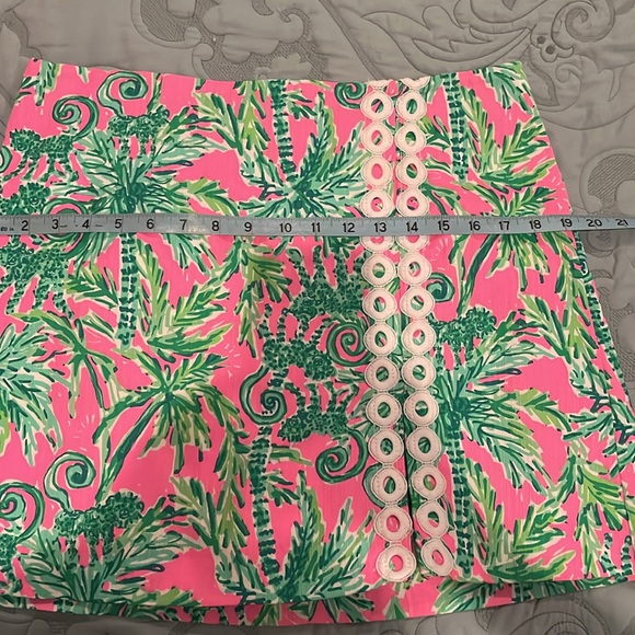 Pink and green Lilly Pulitzer skort - Picture 6 of 11